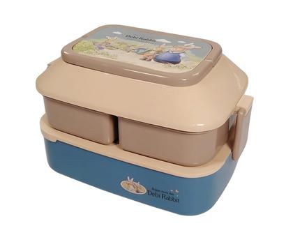 Imagem de Marmita Lancheira Infantil 3 Compartimentos Com Talher FH9-085