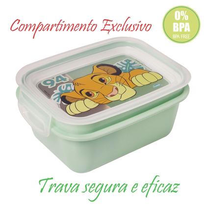 Imagem de Marmita Pote Infantil 630ml com Tampa de Trava Plasutil 