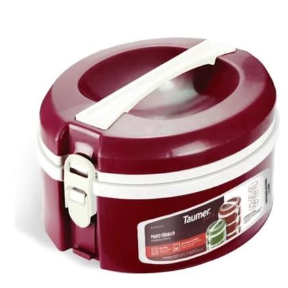 Imagem de Marmita Térmica Dupla Refeição Almoço Comida Marmitex