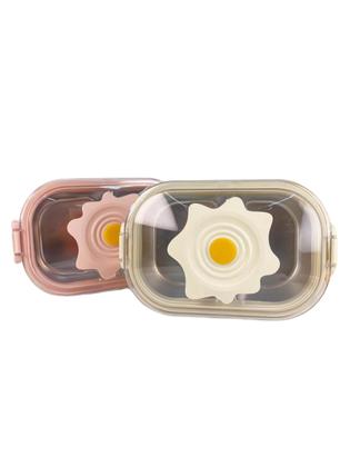 Imagem de Marmita Térmica Infantil Aço Inoxidável Com 2 Compartimentos FH87-117