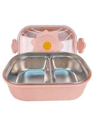 Imagem de Marmita Térmica Infantil Aço Inoxidável Com 2 Compartimentos FH87-117