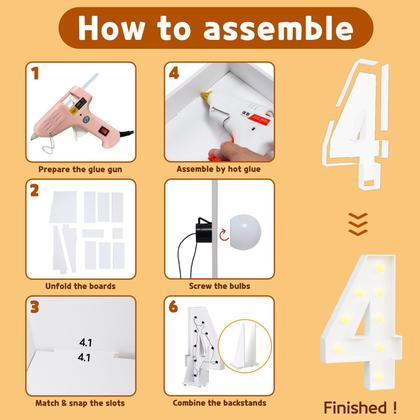 Imagem de Marquee Light Up Numbers imprsv Mosaic 91 cm para 40º aniversário