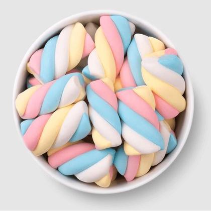 Imagem de Marshmallow Maxmallows Twist 1 Colorido Baunilha - Docile