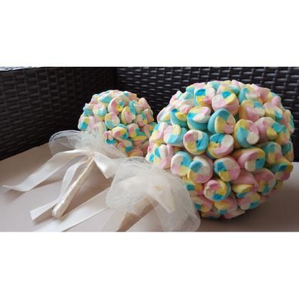 Imagem de Marshmallow Maxmallows Twist 1 Colorido Baunilha - Docile