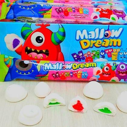 Imagem de Marshmallow Recheado Tubinho c/ Vários Recheios de Frutas