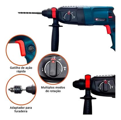 Imagem de Martelete 1200W Perfurador/Rompedor 110V