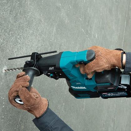 Imagem de Martelete Combinado 28mm 40v XGT HR003 2x 4.0Ah Makita 220v