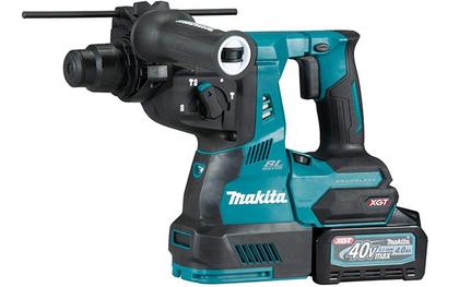 Imagem de Martelete combinado makita 28mm 2bat 4ah 40v max 3.2j