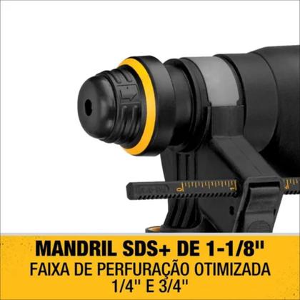 Imagem de Martelete Perfurador e Rompedor DeWalt DCH263B 20v