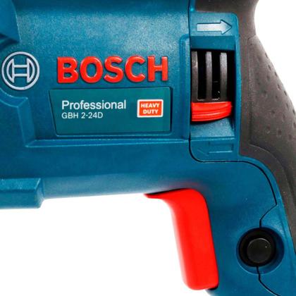 Imagem de Martelete Perfurador e Rompedor SDS Plus 820W 220V com Kit brocas GBH 2-24 D BOSCH