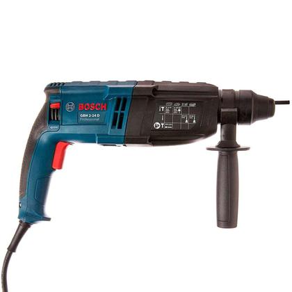 Imagem de Martelete Perfurador e Rompedor SDS Plus 820W 220V com Kit brocas GBH 2-24 D BOSCH