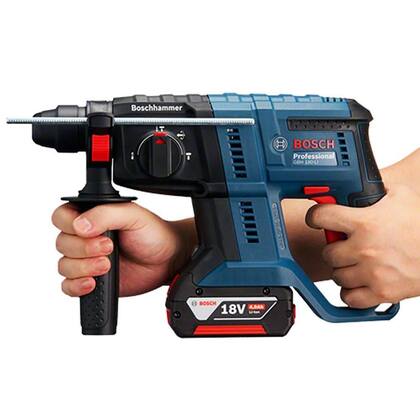 Imagem de Martelete Perfurador GBH 180LI SDS Plus 2J 18V Brushless 2 Baterias 4.0Ah Maleta e Acessórios BOSCH