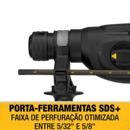 Imagem de Martelete Perfurador/Rompedor 20V MAX Brushless 1'' (26mm) 2,6J - Sem Bateria e Carregador - DCH133B-B3
