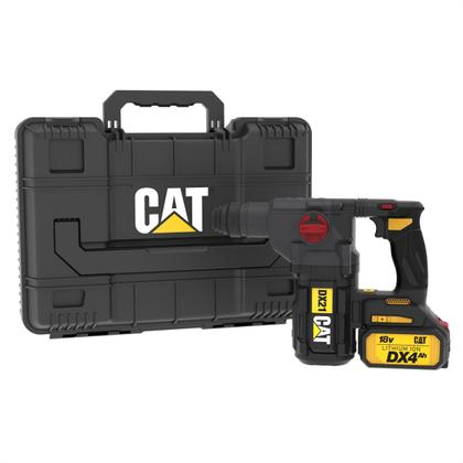 Imagem de Martelete Perfurador Rompedor a Bateria 18V Cat Dx21 Profissional Demolidor Combinado Rotativo Sds
