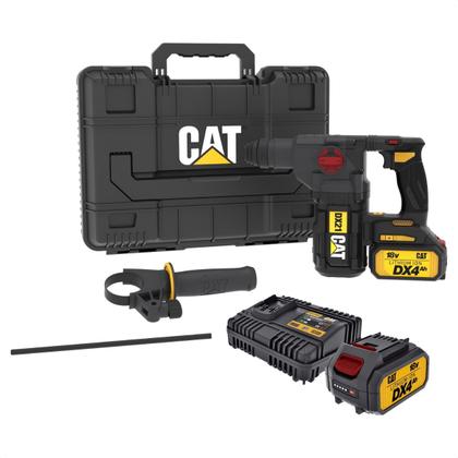 Imagem de Martelete Perfurador Rompedor a Bateria 18V Cat Dx21 Profissional Demolidor Combinado Rotativo Sds