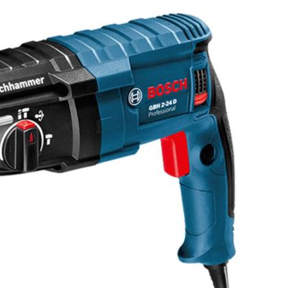 Imagem de Martelete Perfurador Rompedor Bosch, 820W, 2.7J, SDS Plus, com Acessórios Essenciais Profissional  GBH224 Sem Maleta