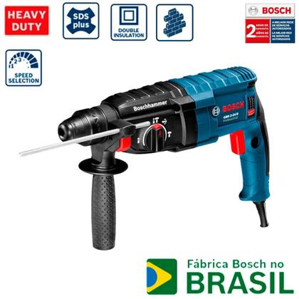 Imagem de Martelete Perfurador Rompedor Bosch GBH 2-24D 820 Watts 127V