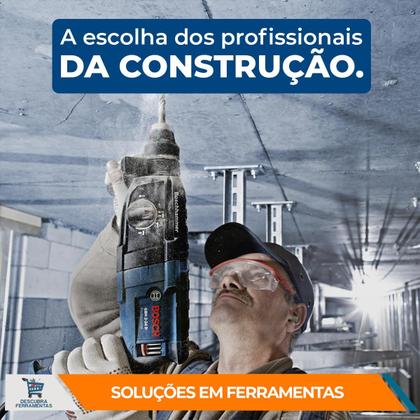 Imagem de Martelete Perfurador Rompedor GBH 224 D Bosch 790W 2,7J 127V SDS Plus Sem Maleta Com 5 Brocas Concreto Aço e Madeira Obras e Reformas Profissional