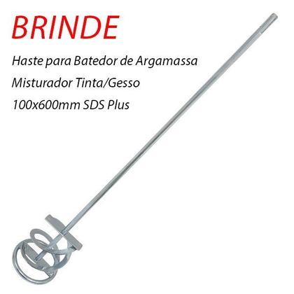 Imagem de Martelete Perfurador Rompedor - GBH2-24D 220V Bosch +  Haste Batedor de Argamassa/Misturador Tinta.