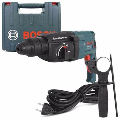 Imagem de Martelete Perfurador Rompedor - GBH2-24D 220V Bosch +  Haste Batedor de Argamassa/Misturador Tinta.