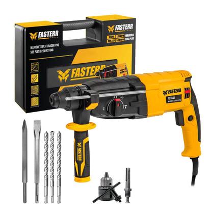 Imagem de Martelete Perfurador Rompedor Profissional 820W Com Maleta E Acessorios
