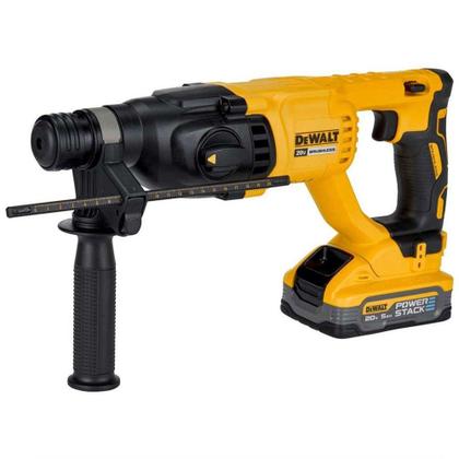Imagem de Martelete Perfurador Rompedor SDS Plus 3KG 2.6J 20V Max Brushless 2 Baterias 5AH  DCH133H2-BR DeWALT