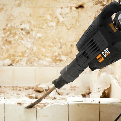 Imagem de Martelete Rompedor Martelo Demolidor 15kg 1750W Cat Dx29 50j Profissional Industrial Concreto Grande