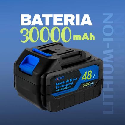 Imagem de Martelete Rompedor Perfurador Profissional Brushless 2 Baterias de Lithium 3000mAh Recarregáveis com Maleta e Kit de Brocas