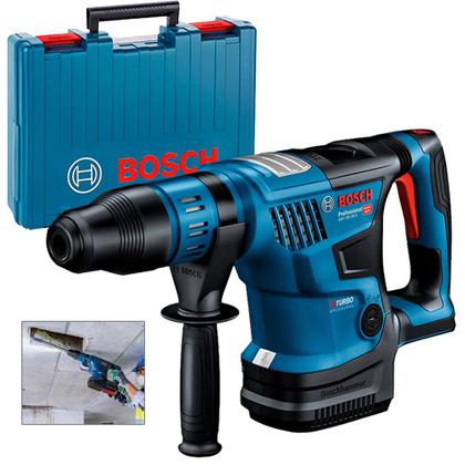 Imagem de Martelete SDS-Max Perfurador Rompedor 18V GBH 18V-36C BITURBO Brushless 2 Baterias 4,0Ah BOSCH