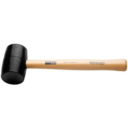 Imagem de Martelo Borracha Preta Modelo Americano 450 g Tramontina PRO