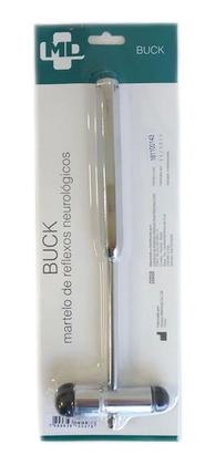 Imagem de Martelo Reflexo Neurologico Modelo Buck Com Agulha Pincel MD