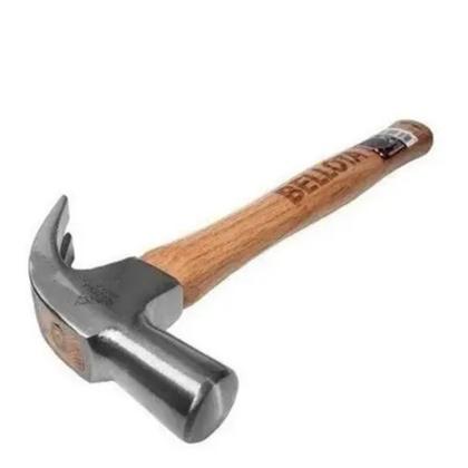 Imagem de Martelo Unha Carpinteiro 27 mm C/ Cabo De Madeira - Bellota