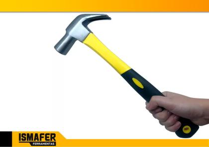 Imagem de Martelo Unha Com Cabeça Em Aço E Cabo Revestido