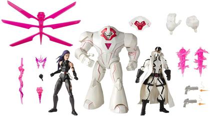 Marvel Legends X-Men Psylocke Nimrod Fantomex E9298 Hasbro