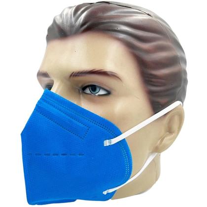Imagem de Máscar Respirador PFF2 Sem Válvula Azul SUPER SAFETY CA 44241
