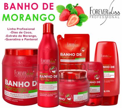 Imagem de Máscara 1kg Banho De Morango Forever Liss