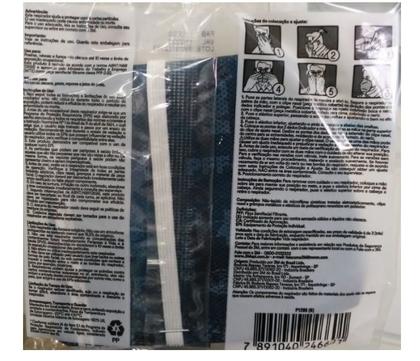 Imagem de Mascara 3m 9820 pff2 azul ( kit com 03 peças ) 