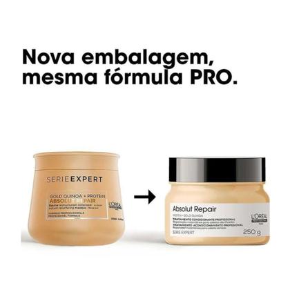 Imagem de Máscara Absolut Repair Gold Quinoa 250Gr-Loreal Paris 