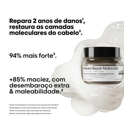 Imagem de Máscara Absolut Repair Molecular 500G - L'Oréal Professionnel