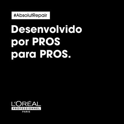 Imagem de Máscara Absolut Repair Serie Expert 500ml Loreal Com Quinoa Dourada Nutrição Reparação e Brilho Intenso