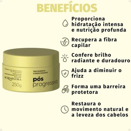 Imagem de Máscara Acquaflora Pós Progressiva 250gr