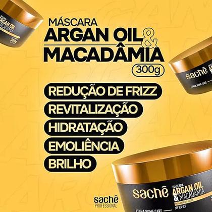Imagem de Máscara Argan Oil & Macadâmia 300 Gr Sachê Professional