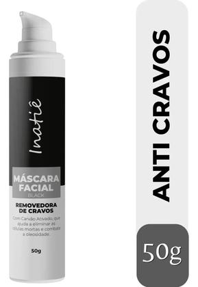 Imagem de Máscara Black Facial Carvão Ativado+Colágeno Inatiê 50 Gr