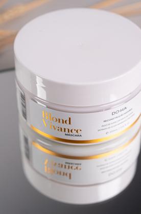 Imagem de Máscara Blond Vivance DOHA Reconstrução Máxima Hidratação Rápida Brilho Maciez