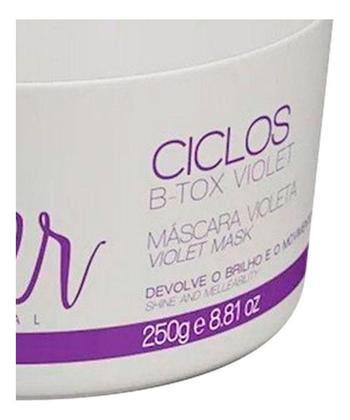 Imagem de Máscara Botox Matizador Ciclos Violet Portier - 250g