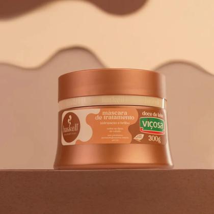 Imagem de Máscara Cabelo Doce de Leite Viçosa Haskell Lançamento 300g