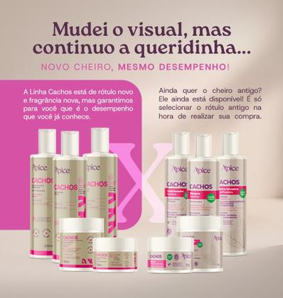 Imagem de Máscara Cachos Hidratante Nutritiva 300g Apice Tratamento Condicionante