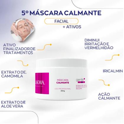 Imagem de Máscara Calmante 250gr Lakma Limpeza De Pele Profissional