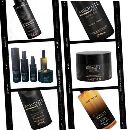 Imagem de Máscara Capilar Aneethun Absolute Oil 250g - Cabelos Secos