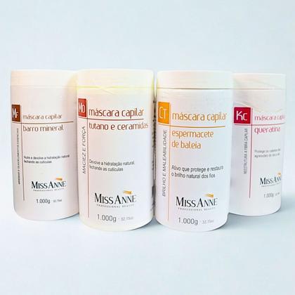 Imagem de Máscara Capilar Barro Mineral Nutrição Miss Anne 1kg